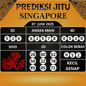Syair Mistik Togel SGP Sabtu, 07 Juni 2025